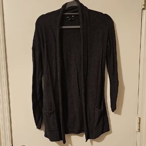 Open-Front Sweater Cardigan